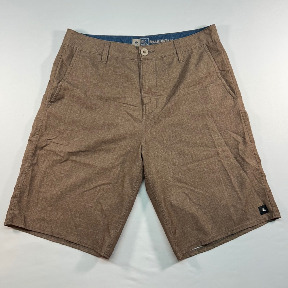 Rip Curl Boardwalk Series Hybrid Shorts Mens 32 Brown Heather Quick Dry Surf
